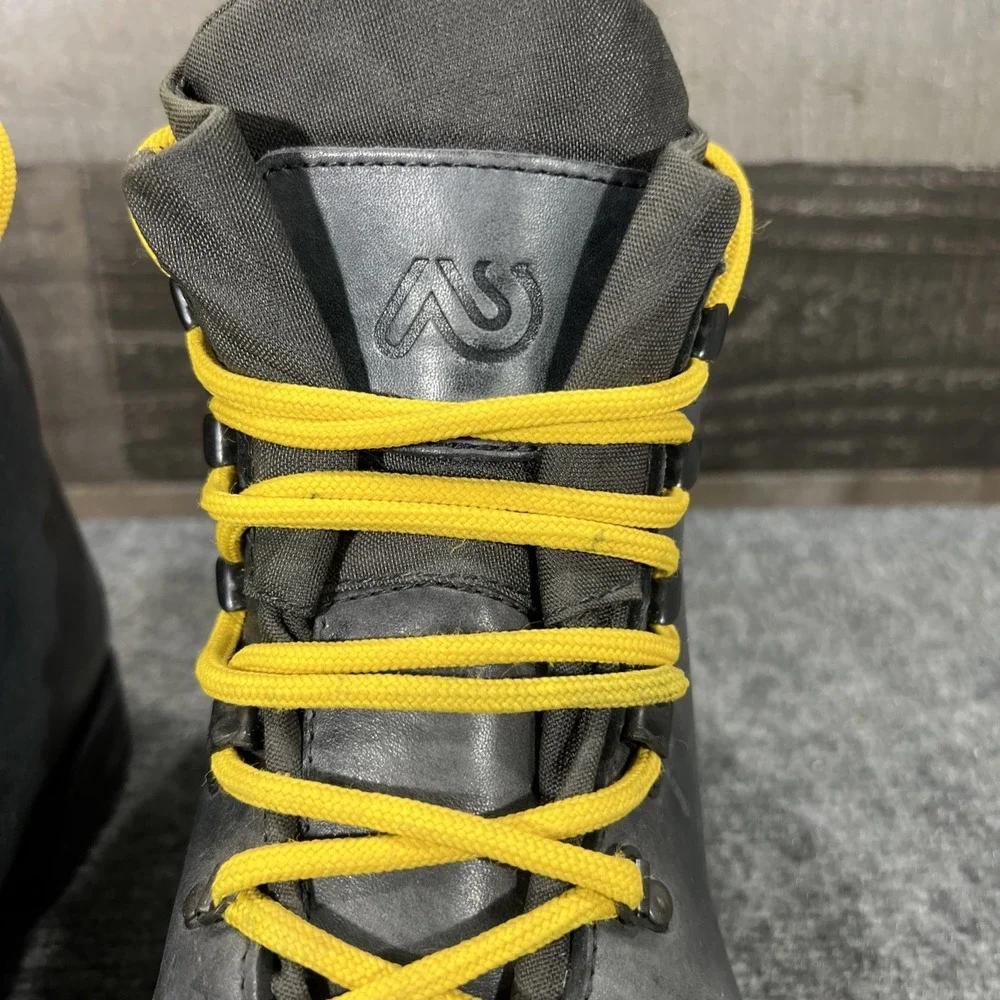 ASOLO Sport Snowfield II All-Leather Nordic Telemark 75mm 3-Pin Boots Men's 9 NM